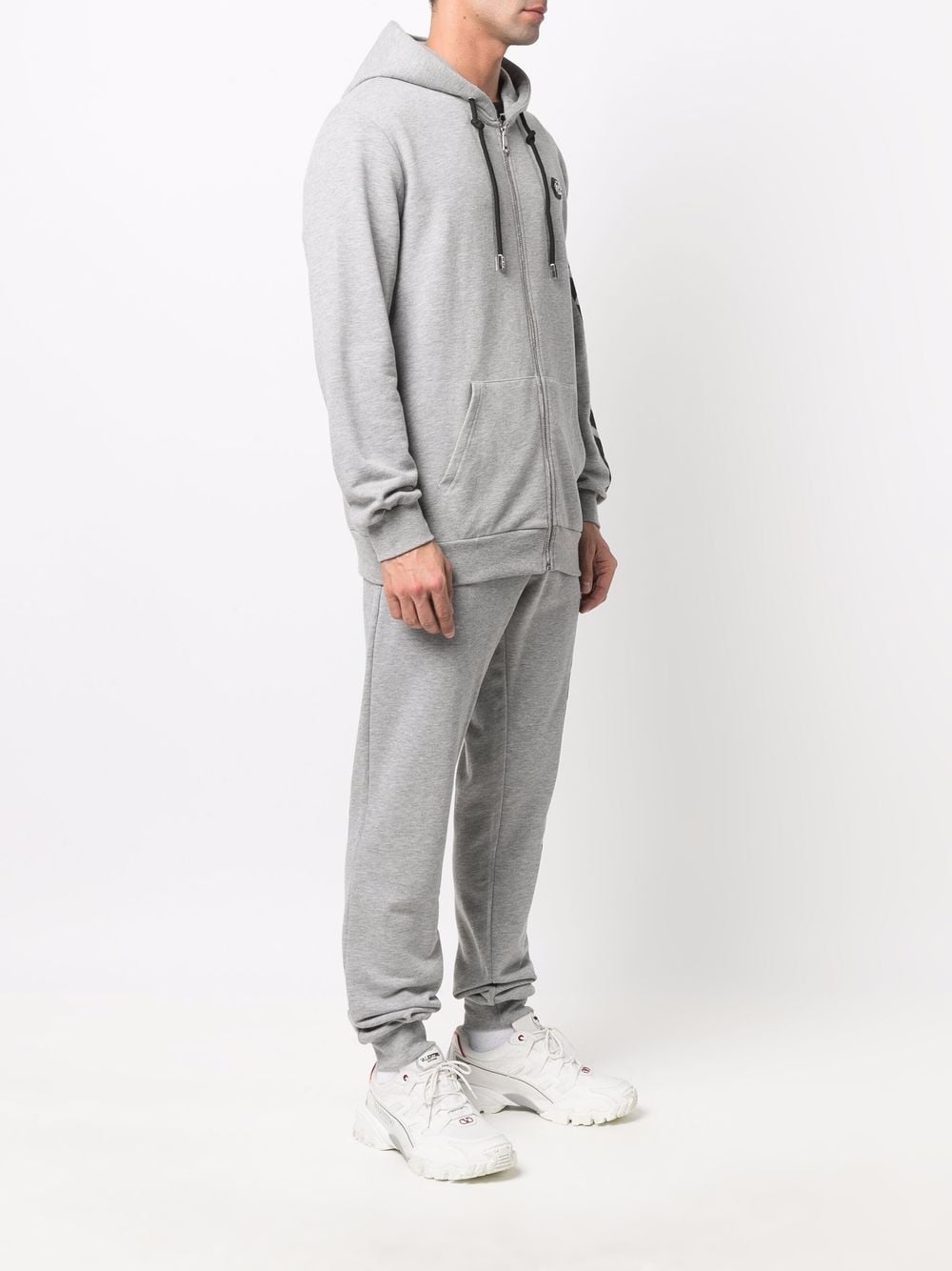 Shop Philipp Plein Logo-print Tracksuit Set In Grau