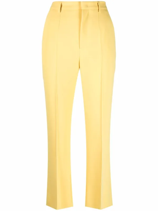 Shop RED Valentino press-crease flared 