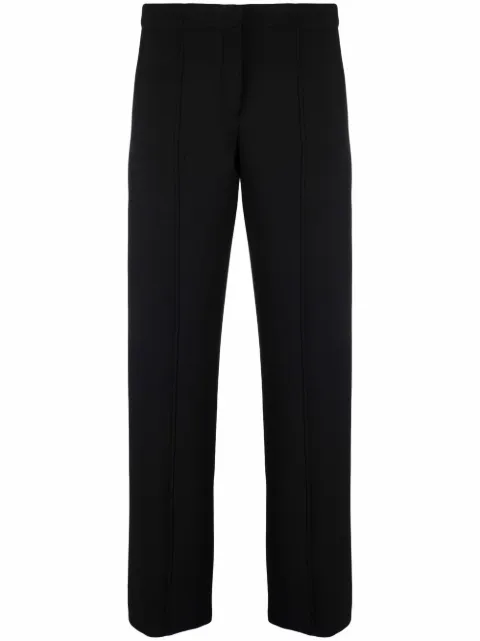 Ferragamo high-waisted wool blend trousers