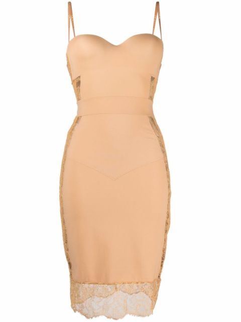 La Perla Shape Allure Slip Dress silk - Emporio Armani one