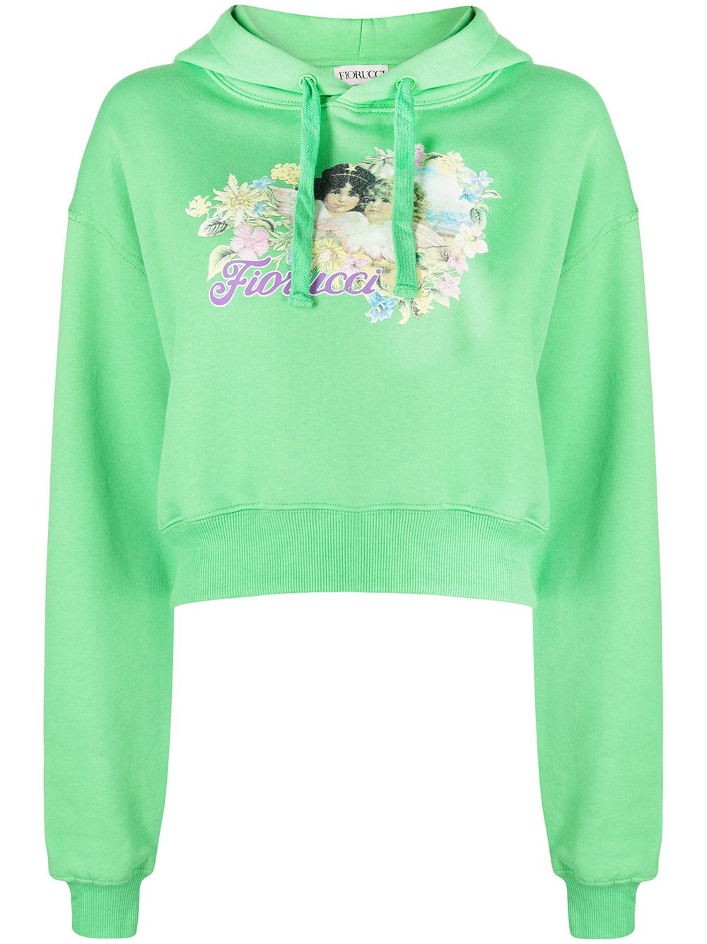 

Fiorucci hoodie Alpine Angels corta - Verde