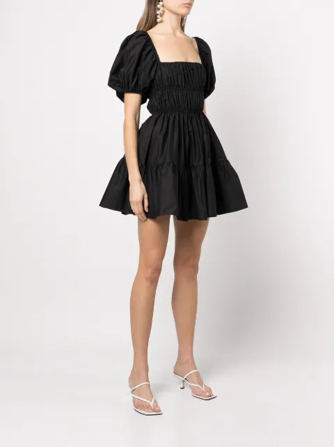 Matteau Shirred Mini Dress - Farfetch