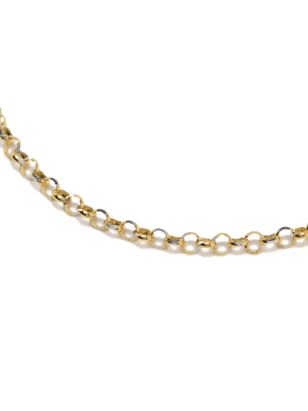 Loquet チェーン ネックレス 14Kイエローゴールド | ゴールドトーン