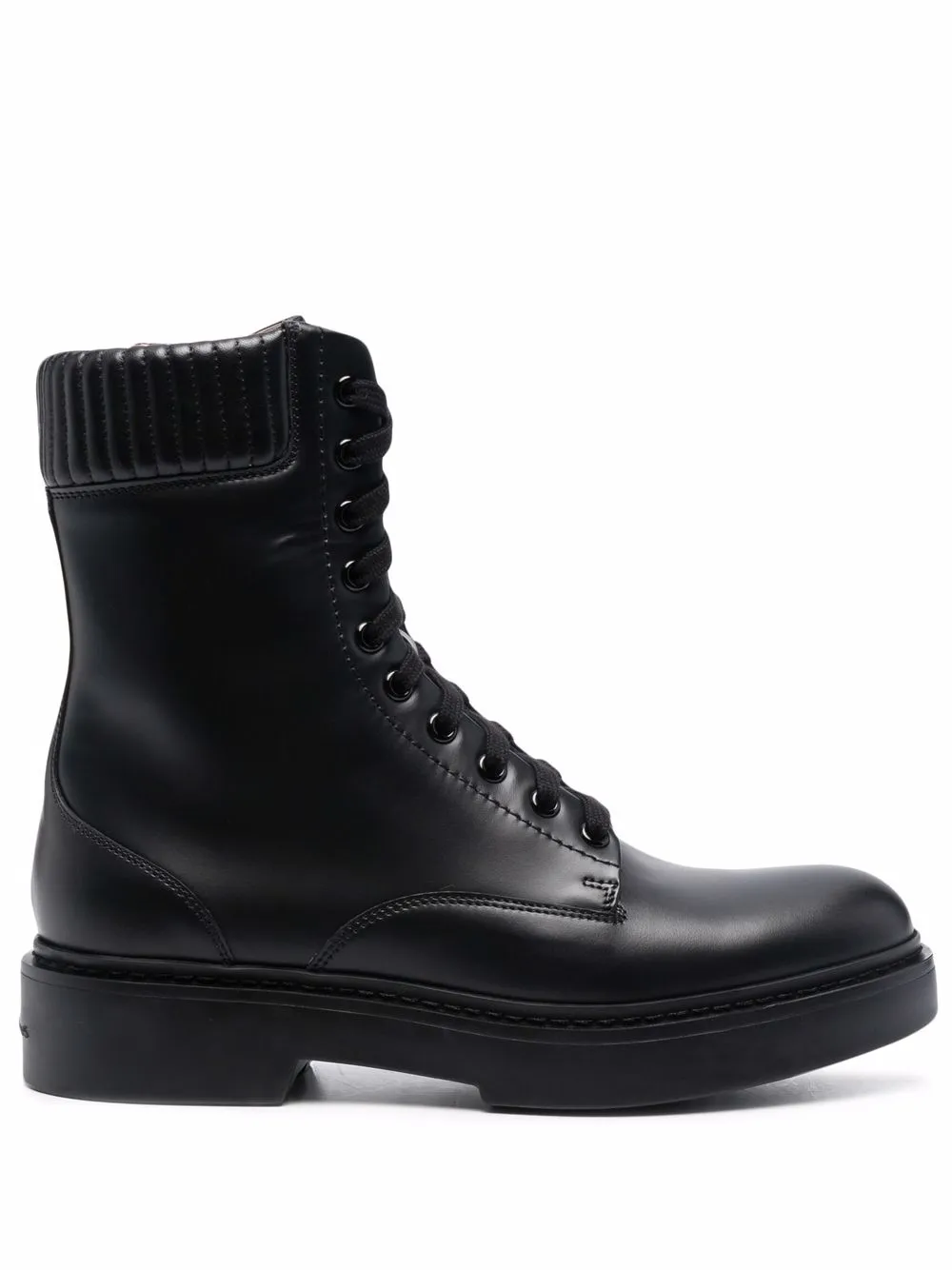 

Santoni botas con agujetas - Negro