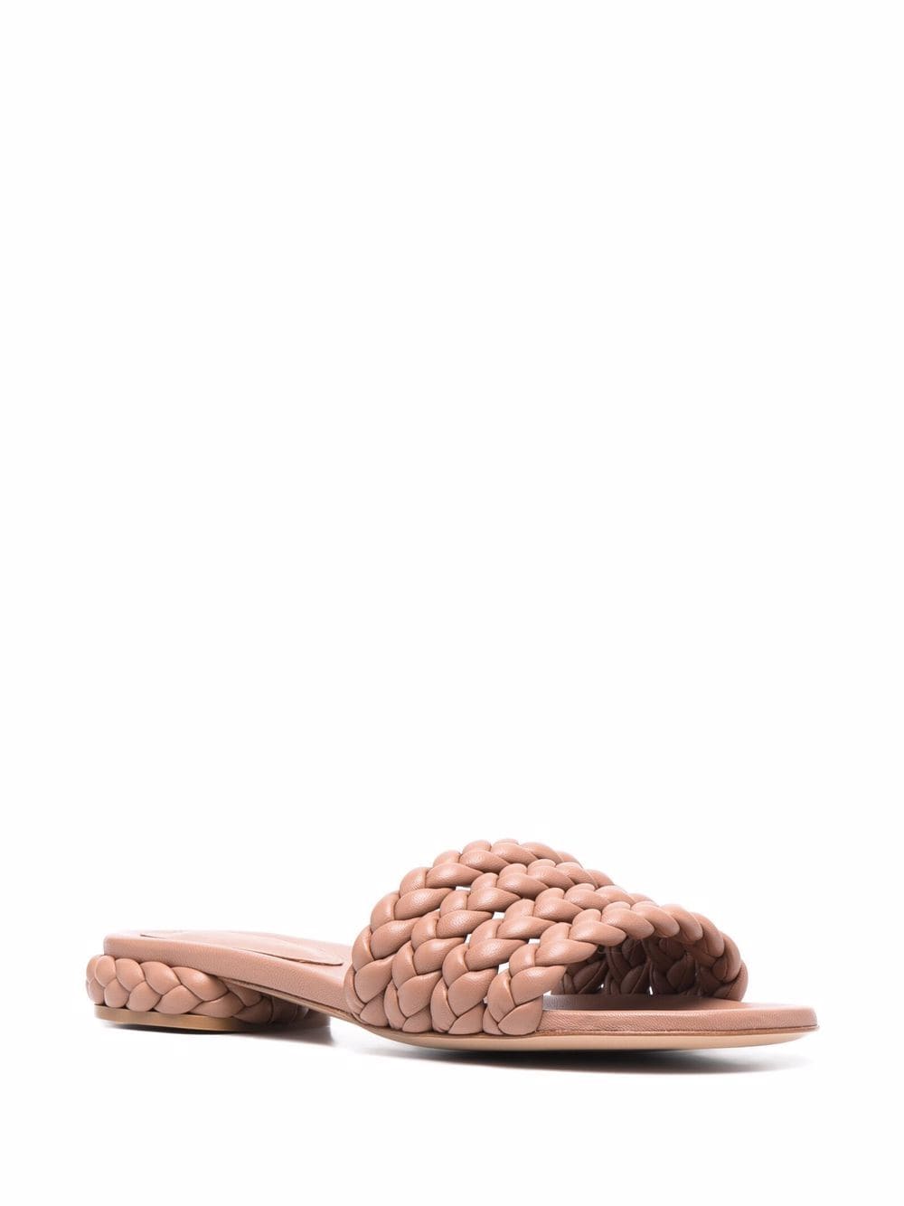 фото Gianvito rossi сандалии с плетеными ремешками
