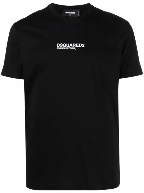 DSQUARED2 logo-print cotton T-shirt