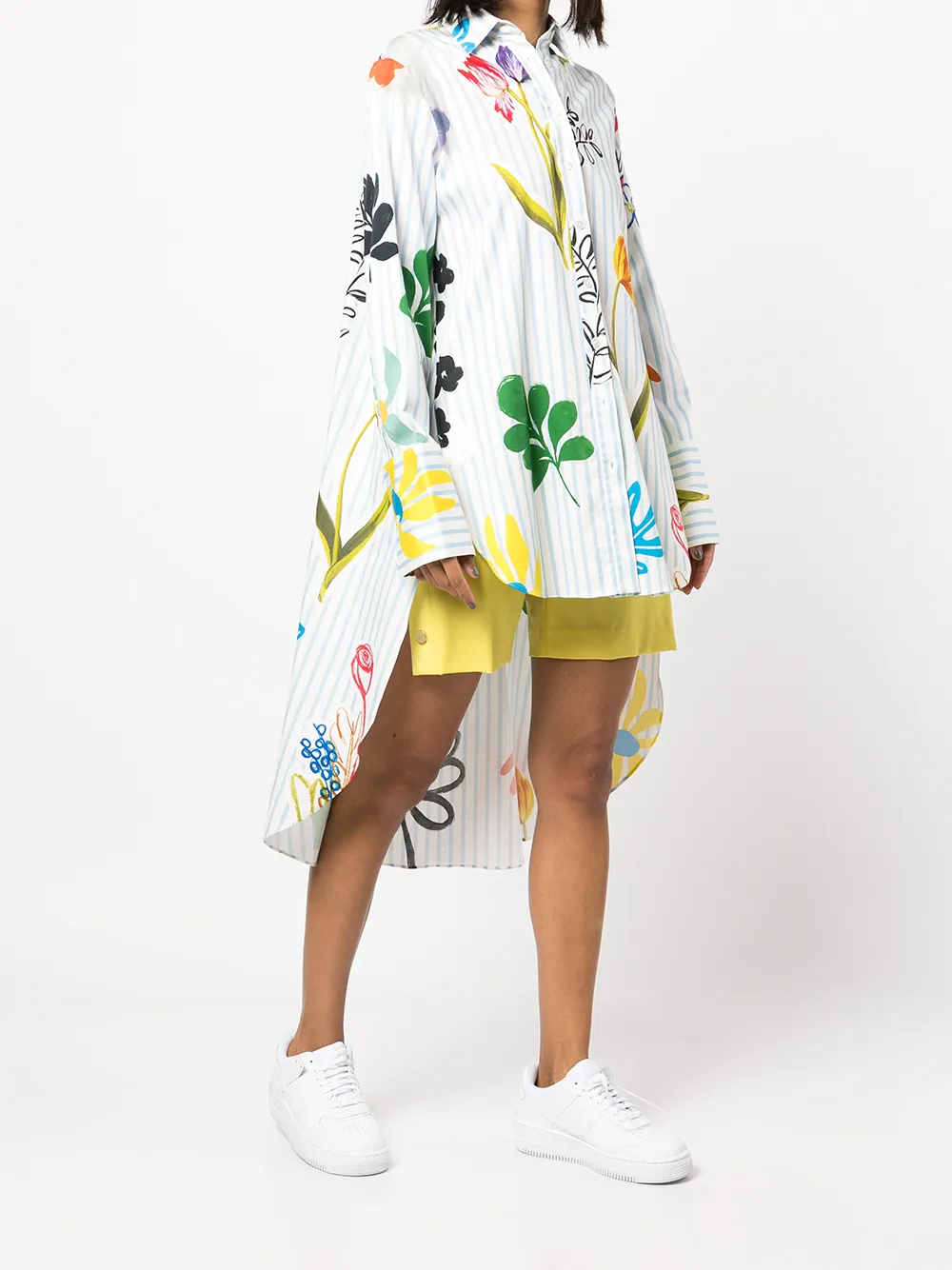 Monse Blouse met bloemenprint - Wit
