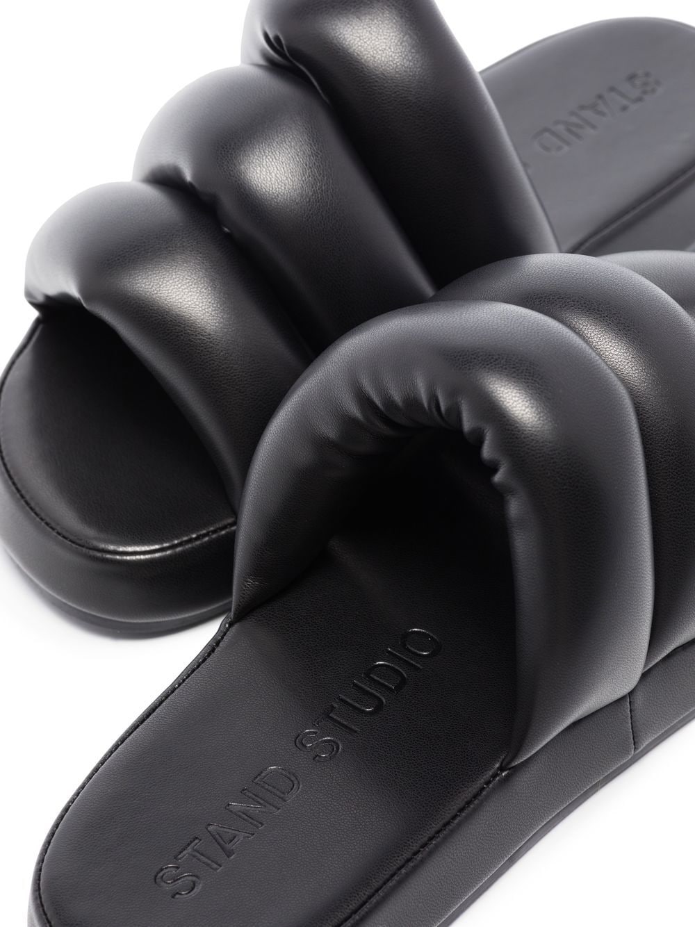 STAND STUDIO Kiera sandalen van imitatieleer - Zwart