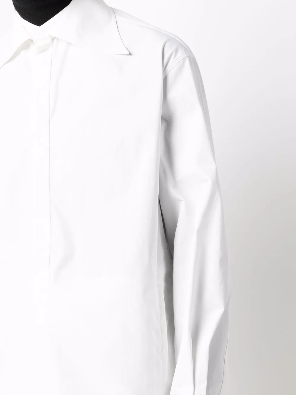 Cheap Off-White pointed-collar button-up shirt Women