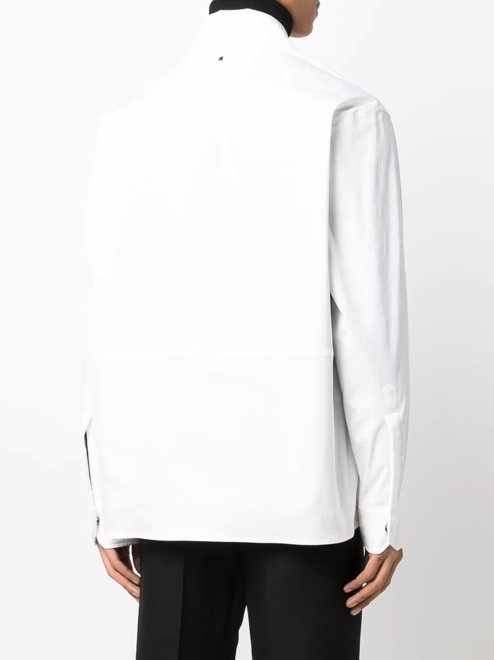 Cheap Off-White pointed-collar button-up shirt Women