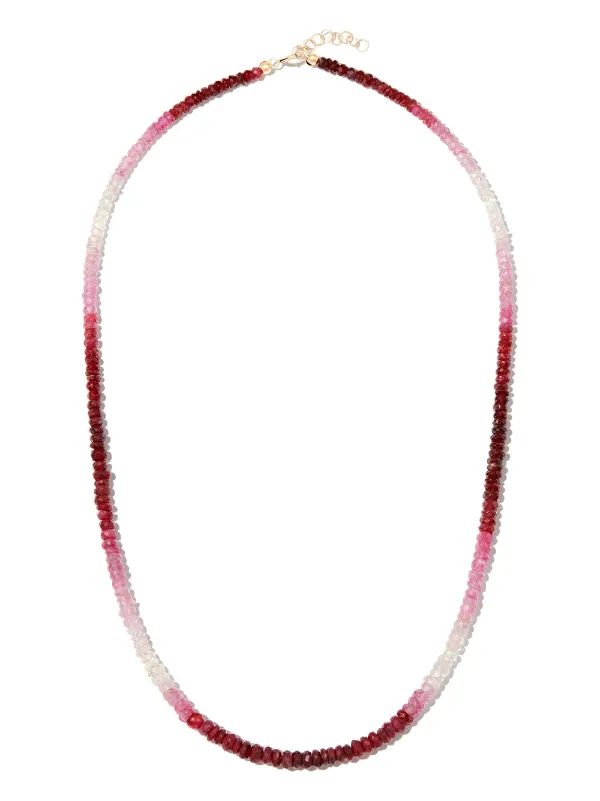 Roxanne First 14kt Yellow Gold Rocky Ruby Necklace | Gold