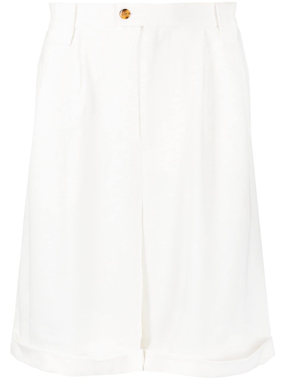 

SIR. clement pleat-detail shorts - White