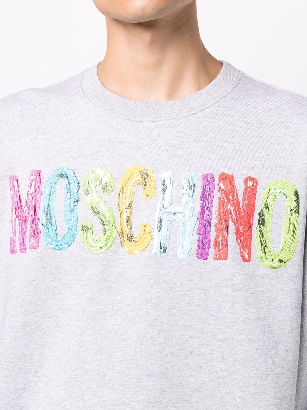 фото Moschino толстовка с логотипом