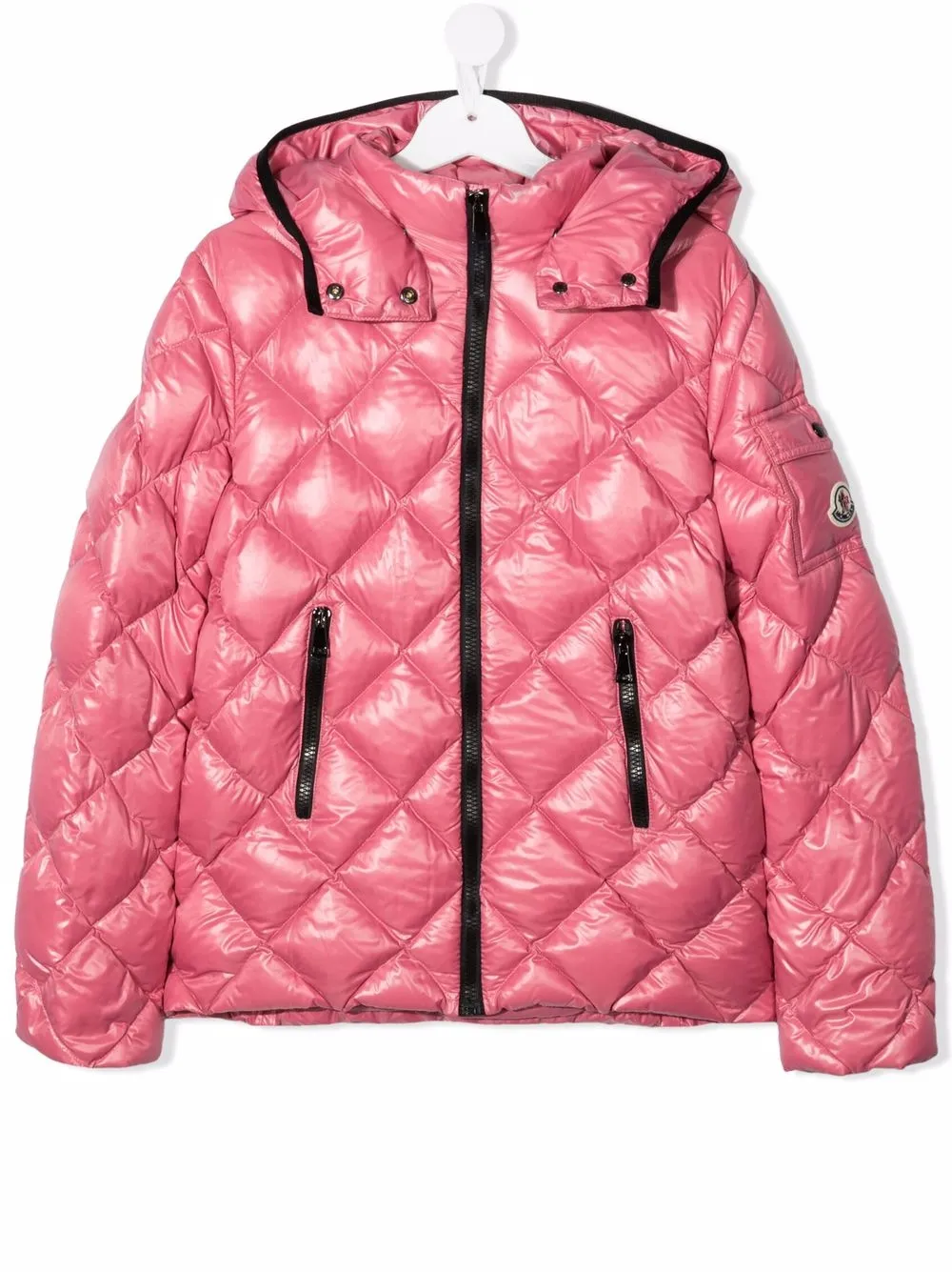 фото Moncler enfant стеганый пуховик