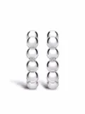 Pragnell 18kt white gold Bohemia hoop earrings - Silver