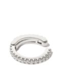 MARIA TASH 18kt white gold diamond hoop ear cuff - Silver