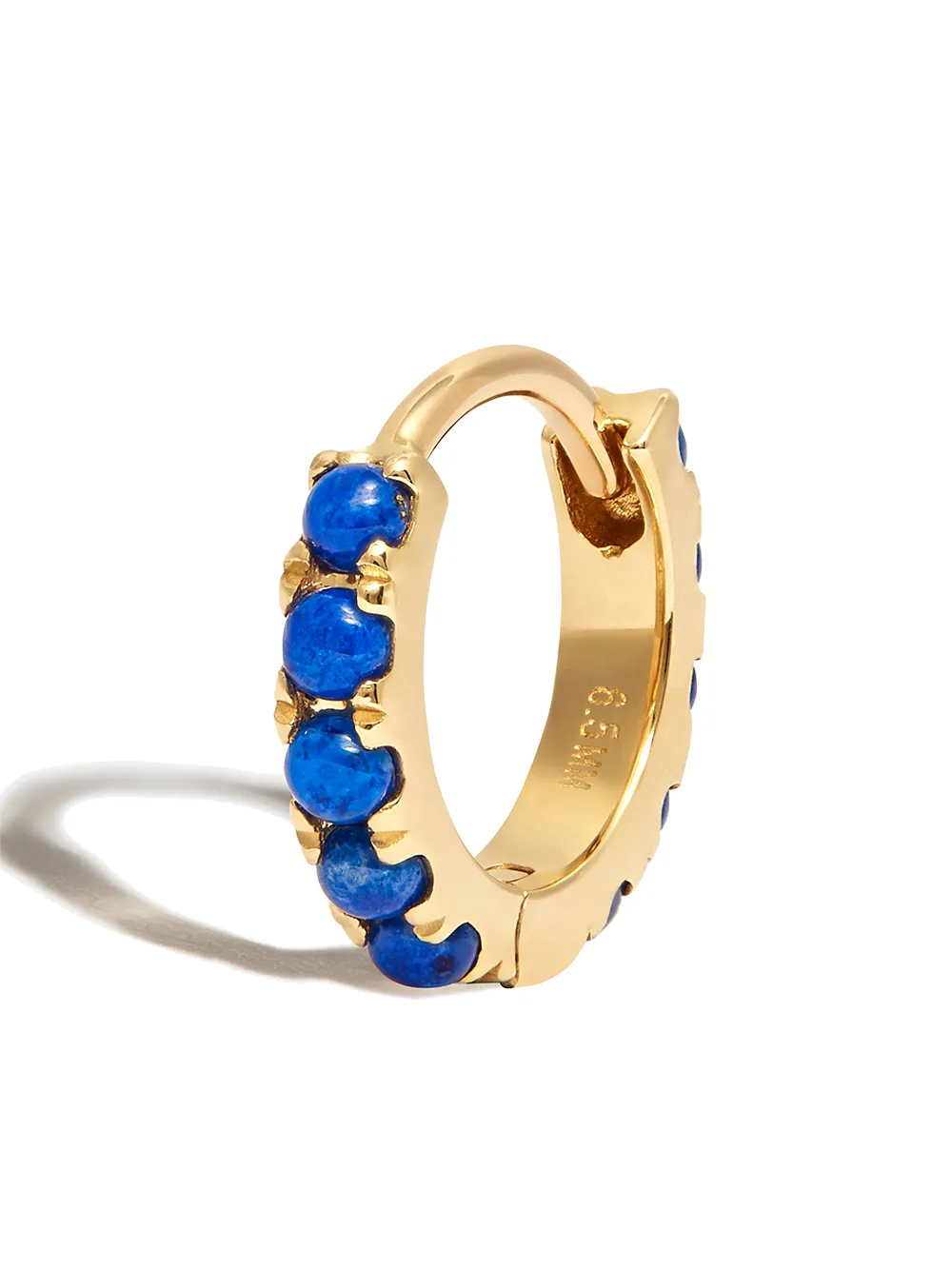  Maria Tash 14kt Gelbgoldcreole Mit Lapislazuli 