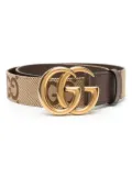 Gucci GG Marmont canvas belt - Brown