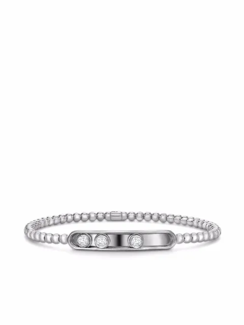 Pragnell pulsera Bohemia en oro blanco de 18kt con diamantes