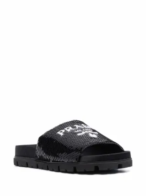 prada womens slides