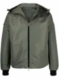 Alexander McQueen logo-printed windbreaker - Green