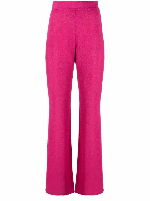 Shop THE ANDAMANE Gaia flared trousers 