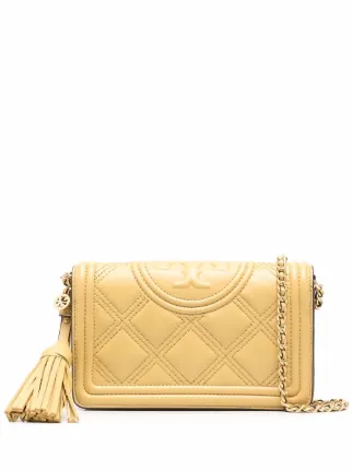 tory burch yellow wallet