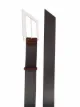 The Attico buckle-fastening leather belt