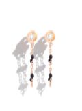 Gigi Clozeau 18kt rose gold Supreme beaded diamond earrings - Pink