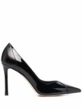 Jimmy Choo Cass leather pumps - Black