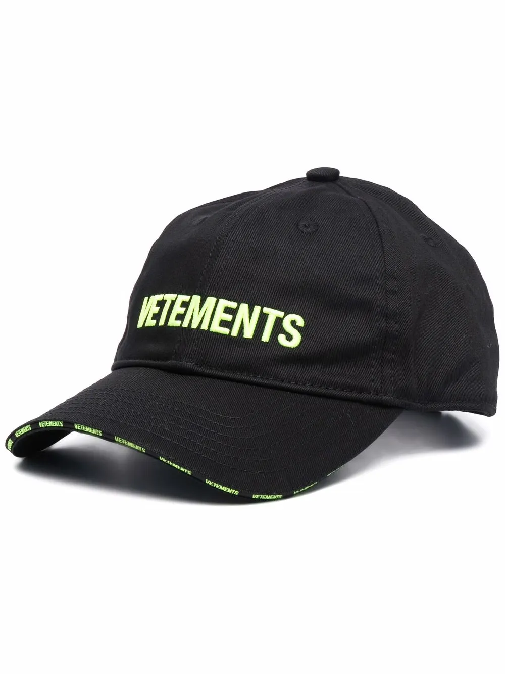 

VETEMENTS gorra con logo bordado - Negro