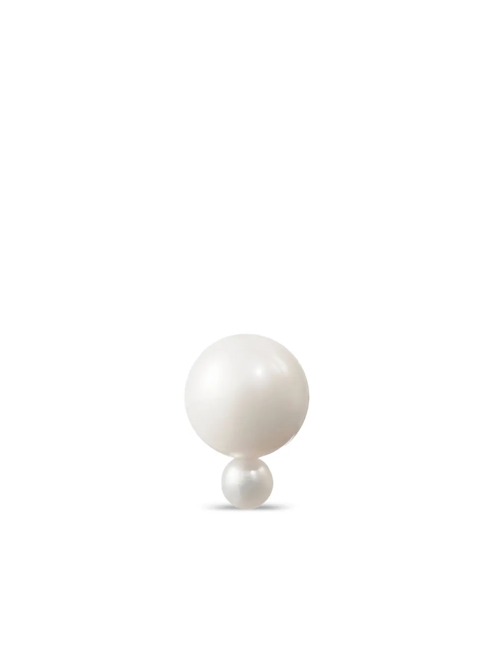 14kt yellow gold Babylon pearl earring