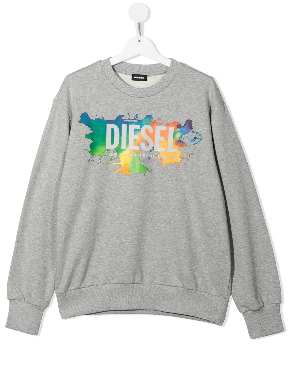 фото Diesel kids толстовка с логотипом