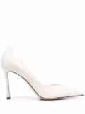 Jimmy Choo Cass leather pumps - White