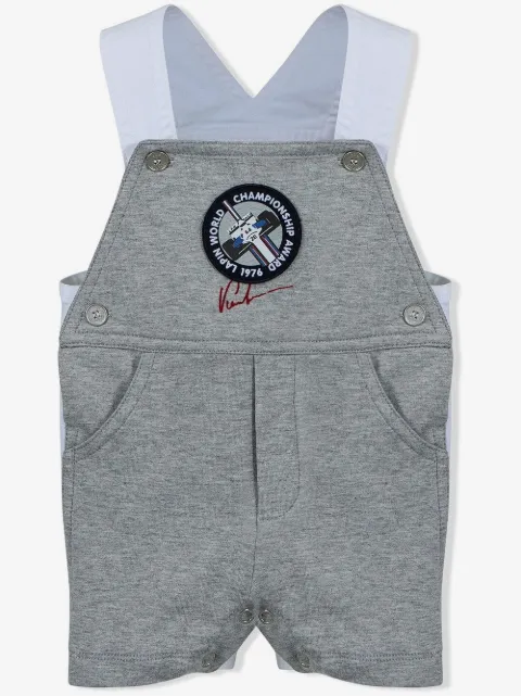 Lapin House colour-block dungarees