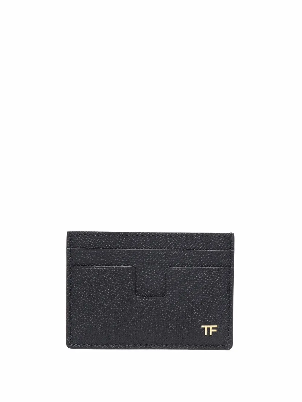 

TOM FORD pebbled leather cardholder - Black