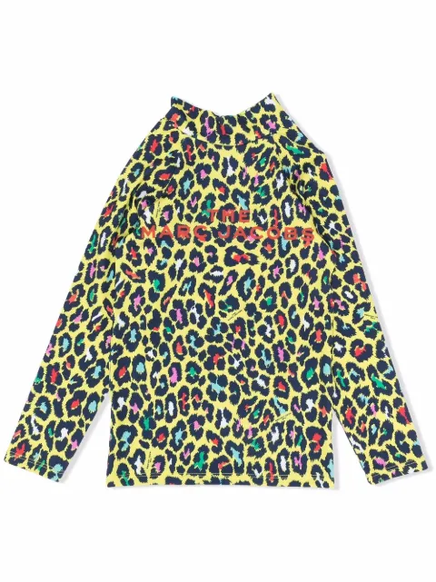 Little Marc Jacobs لباس سباحة بطبعة جلد الفهد