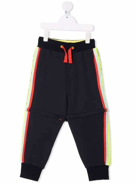 Little Marc Jacobs بنطال رياضي بشريط شعار الماركة