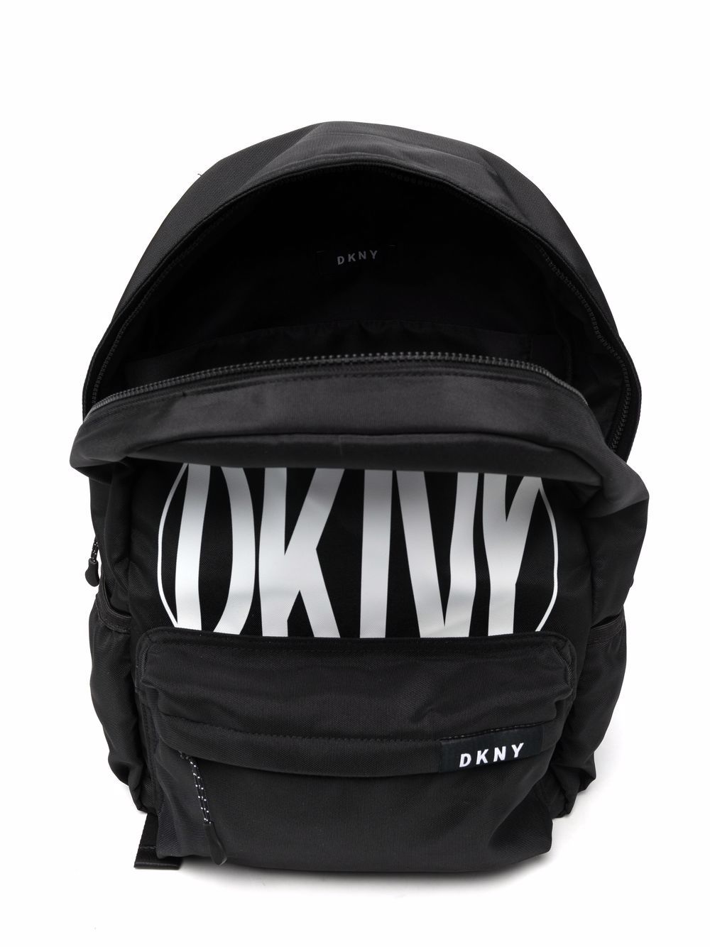 Dkny Logoprint Twotone Backpack In Schwarz ModeSens