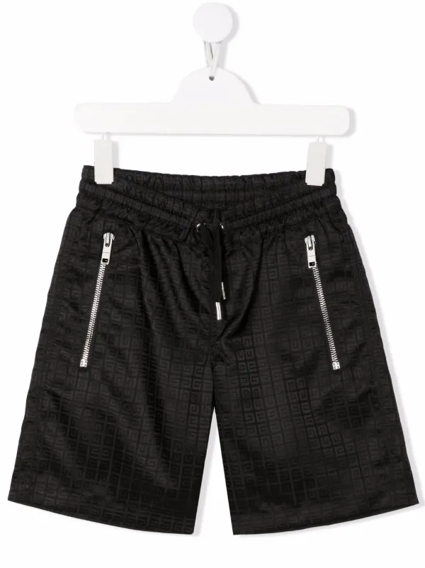 Givenchy Kids 4G-jacquard Chino Shorts 