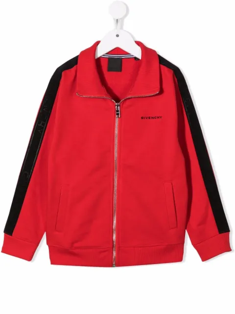 Givenchy Kids side stripe track jacket 