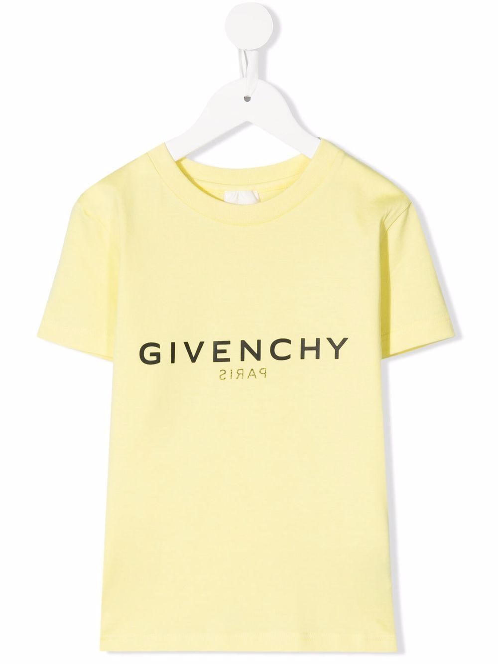 

Givenchy Kids playera con logo estampado - Amarillo