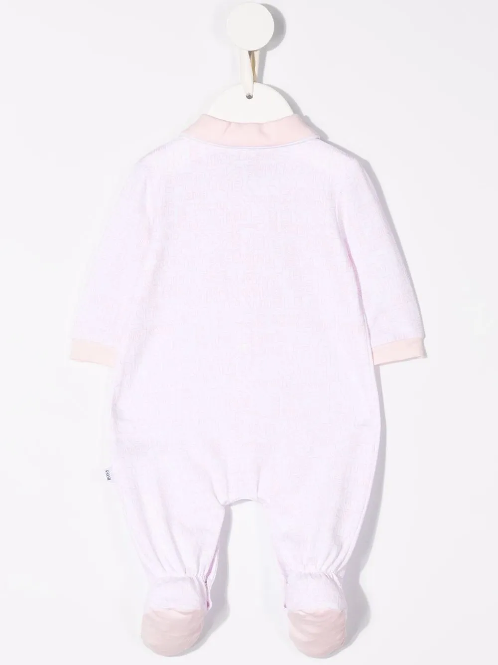 Bosswear Logo-print Cotton Babygrow Set In White