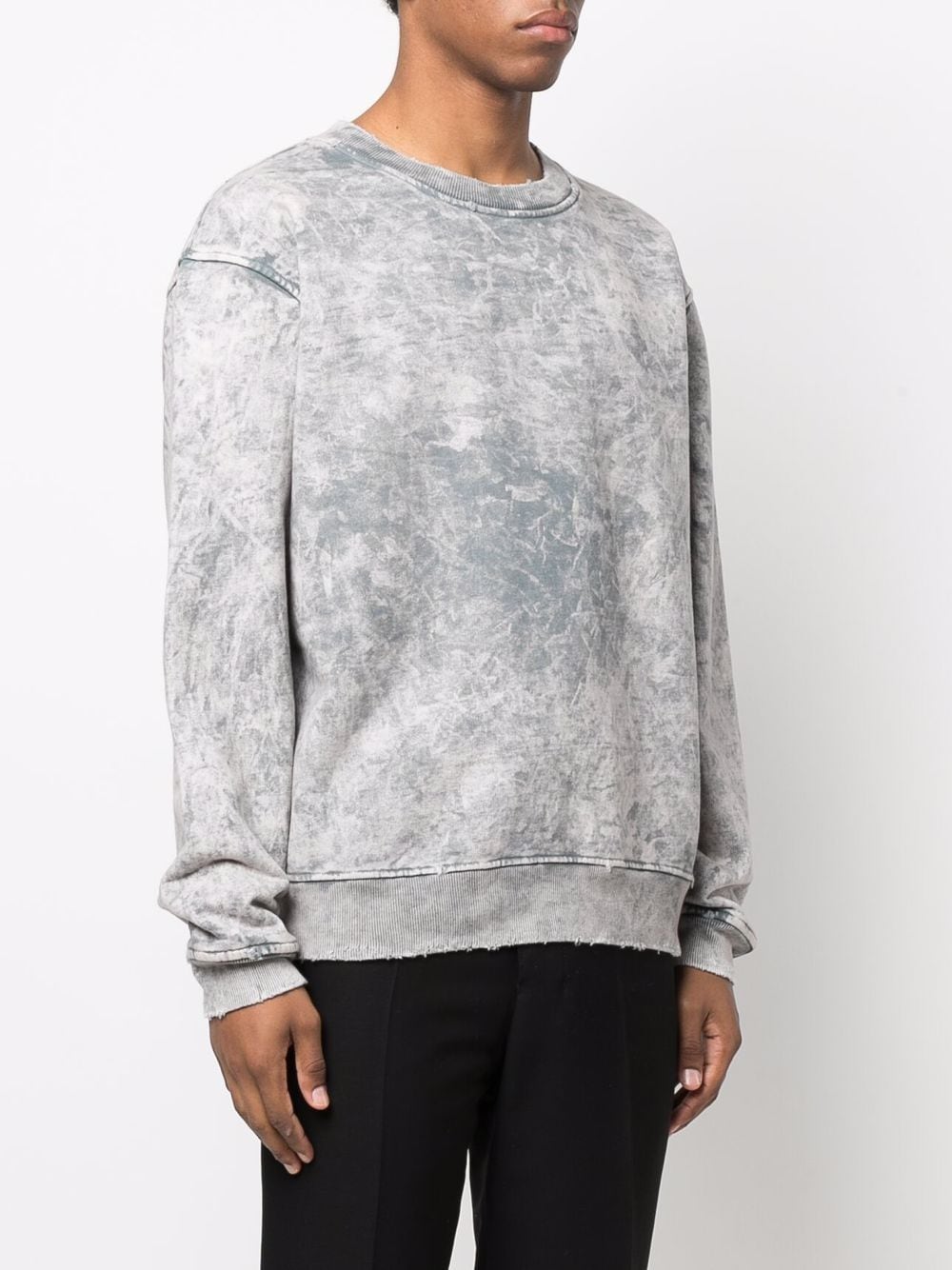 Shop Han Kjøbenhavn distressed-effect sweatshirt with Express Delivery ...