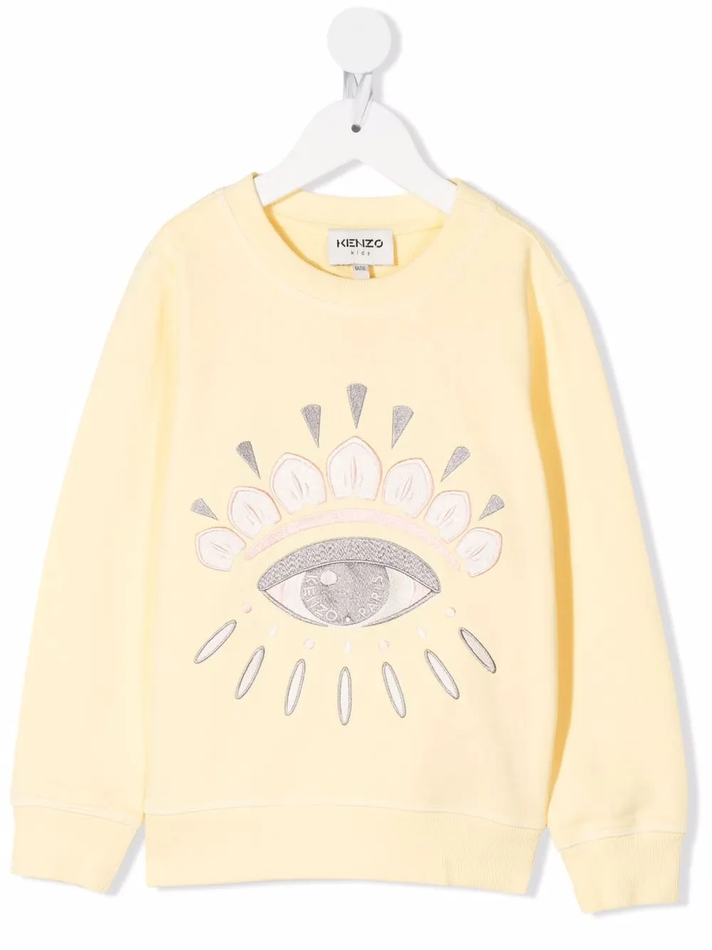 фото Kenzo kids толстовка с вышивкой eye