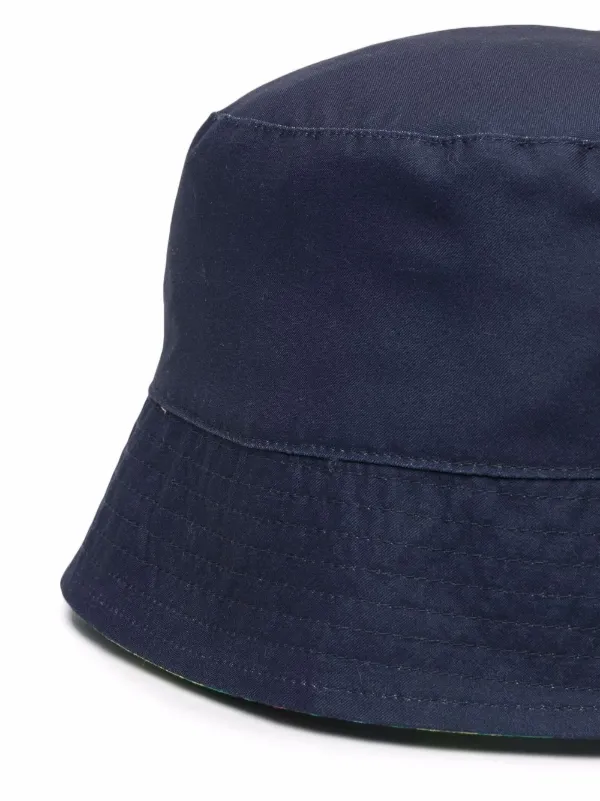 Shop Kenzo Kids reversible bucket hat 