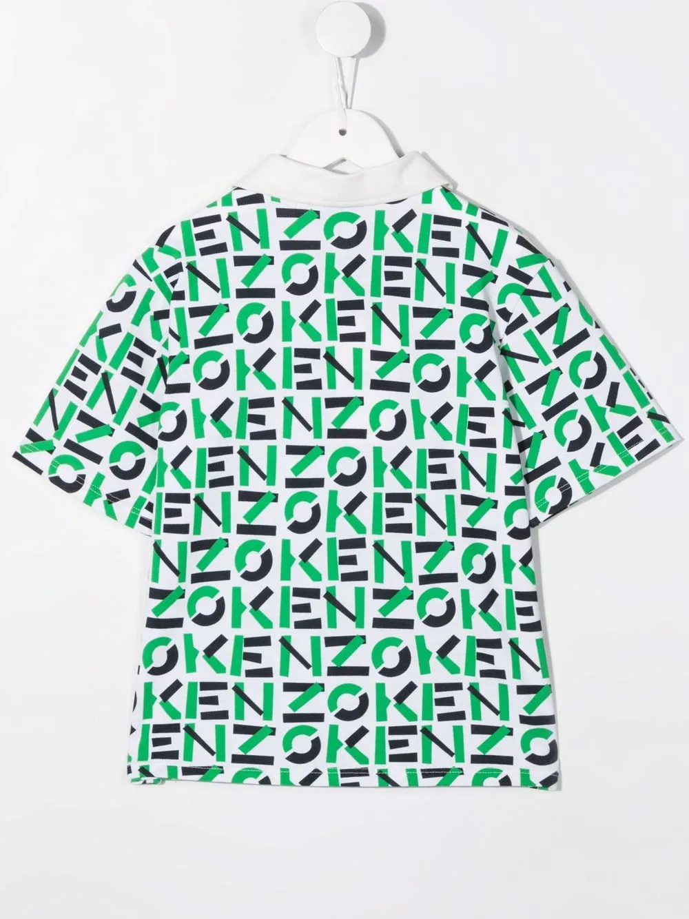 фото Kenzo kids рубашка поло с логотипом