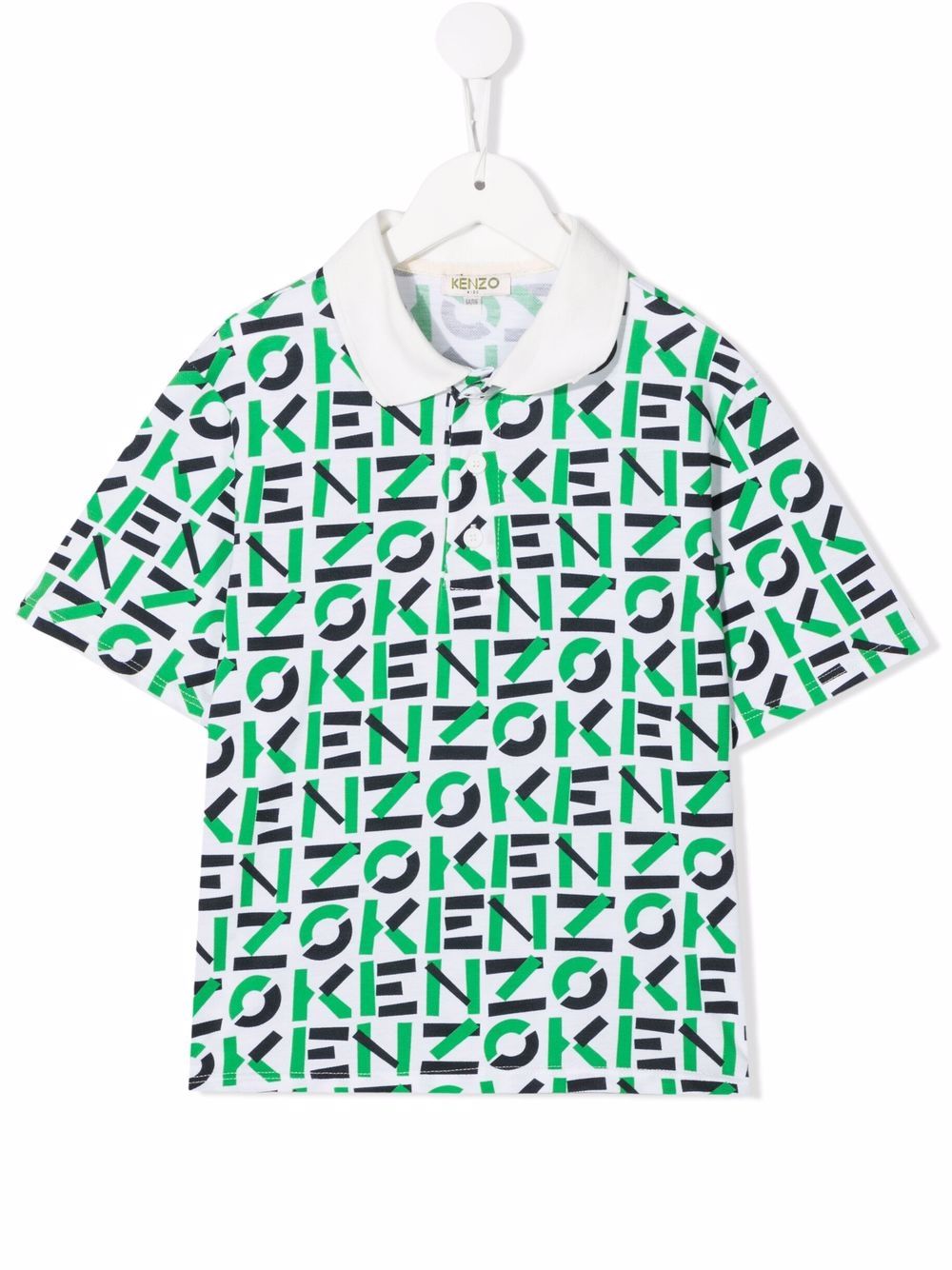 фото Kenzo kids рубашка поло с логотипом