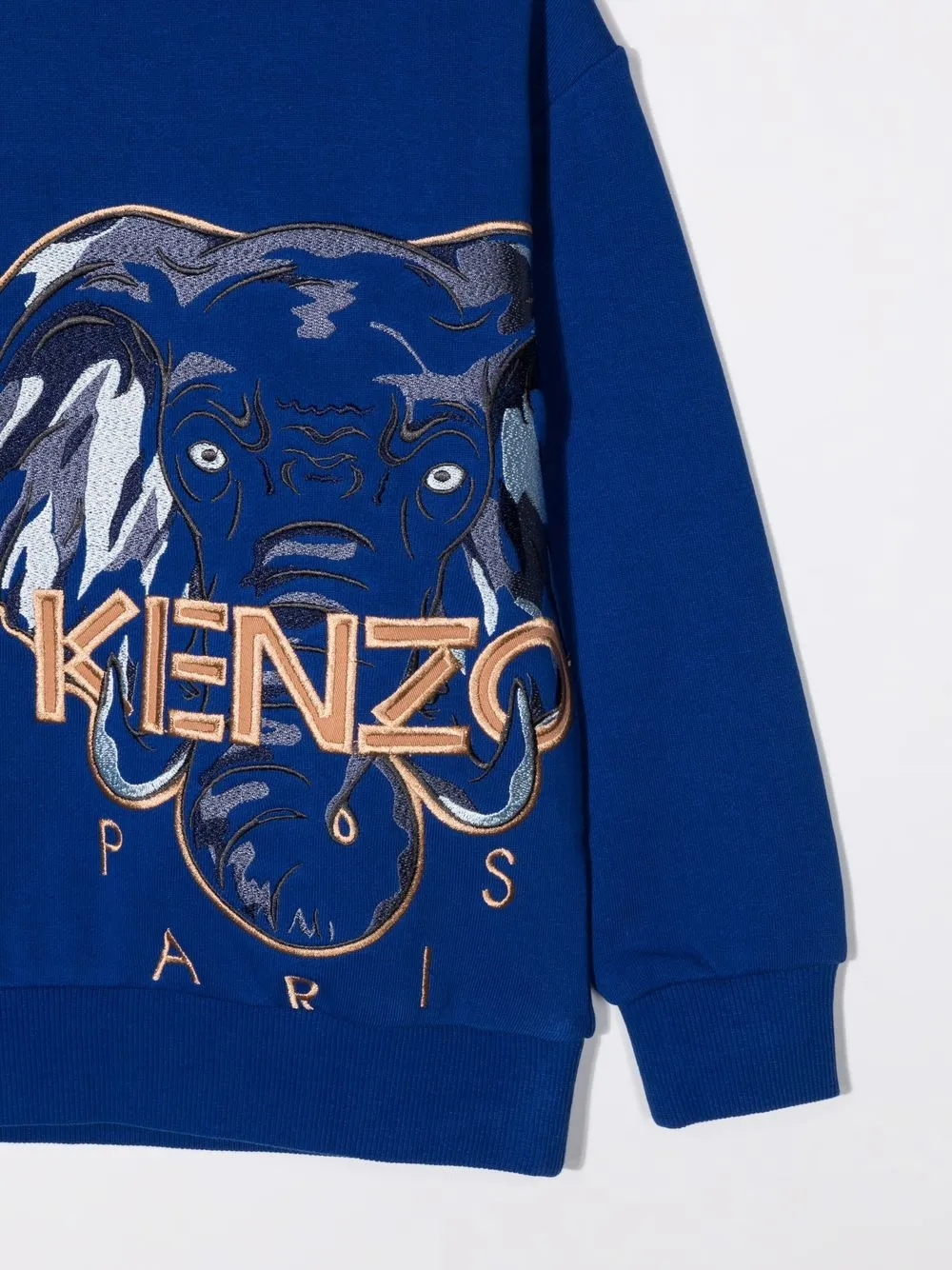 фото Kenzo kids толстовка с вышитым логотипом