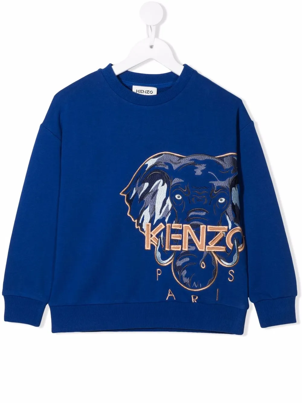 фото Kenzo kids толстовка с вышитым логотипом